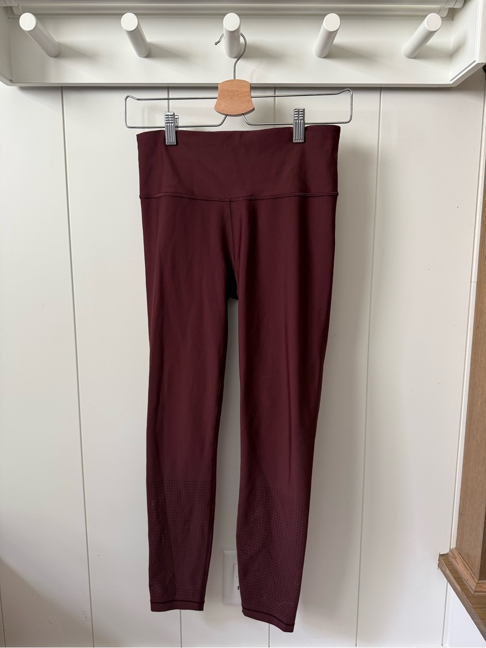 Athleta Deep Wine High-Rise Leggings